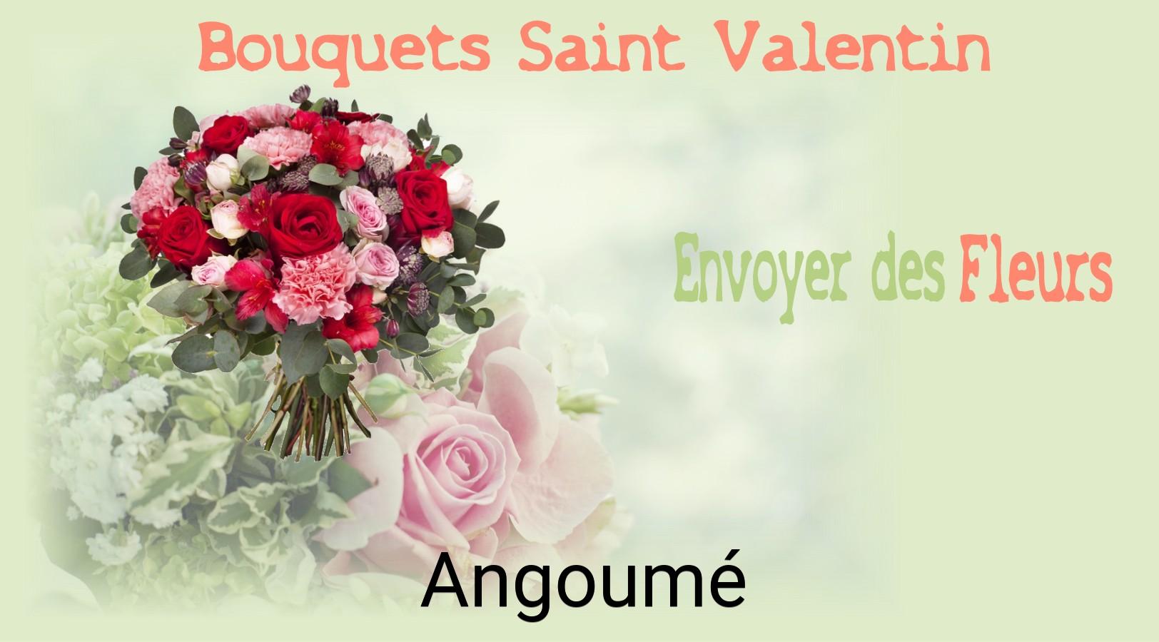 Roses de Saint-Valentin livrées à Angoumé